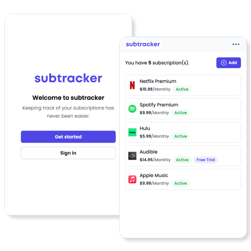 Subtracker